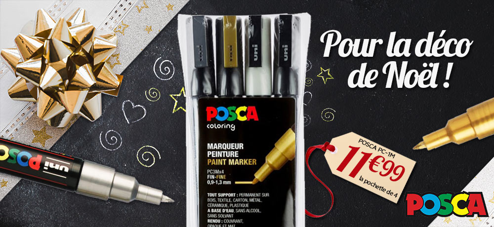 posca-or-et-argent